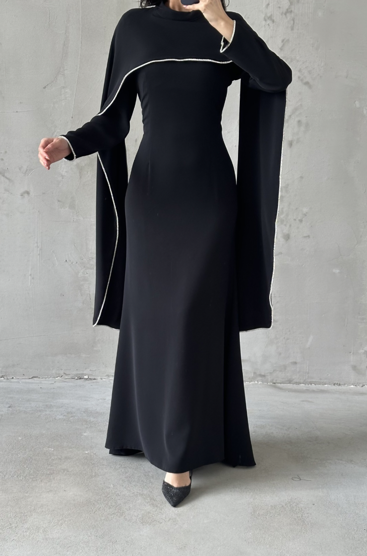 Opal Elegance Modest Evening Dress