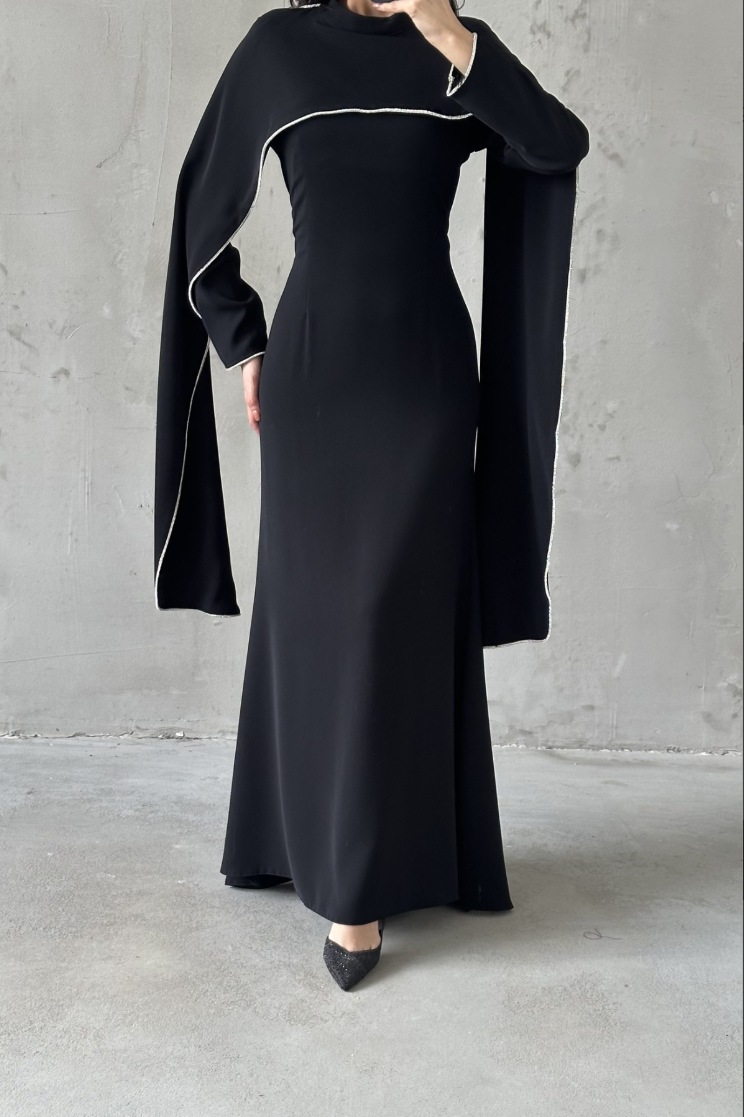 Opal Elegance Modest Evening Dress